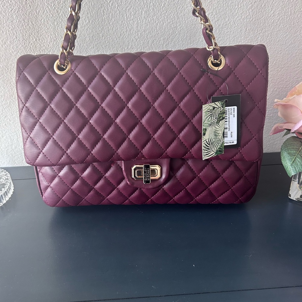 ❤️Low start❤️BADGLEY MISCHKA Quilted Shoulder Bag